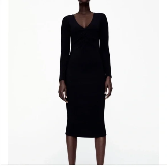 anna knit dress Anna Cate Elizabeth Knit Dress-Black  Emma Laura